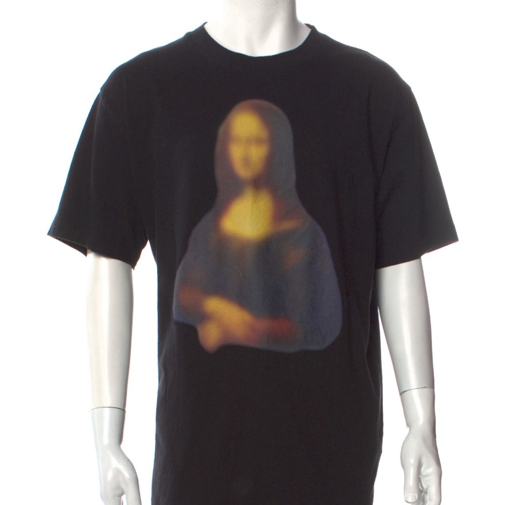 OFF WHITE BLURRED MONA LISA